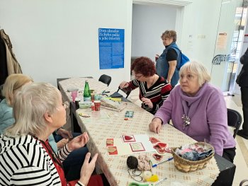 Kreatívne tvorenie na Senior Frindly 50+